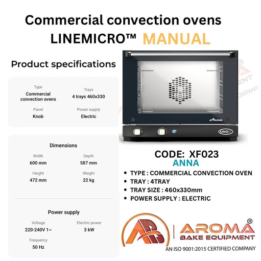 XF023 Anna Unox Convection Oven
