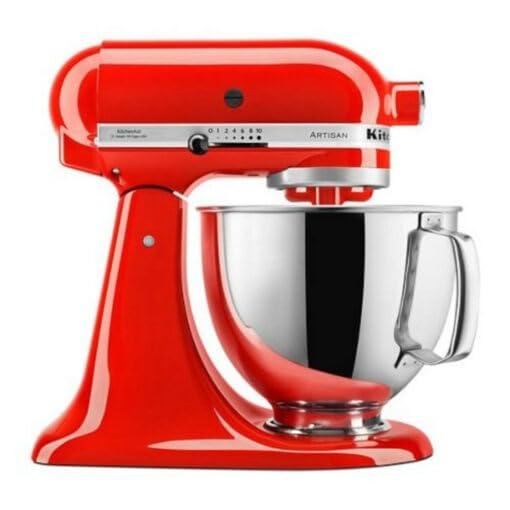 KitchenAid Artisan 4.8L Tilt Head Stand Mixer Hot Sauce