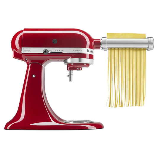 KitchenAid KSMPCA 2 Piece Pasta Cutter Attachment Set, Silver