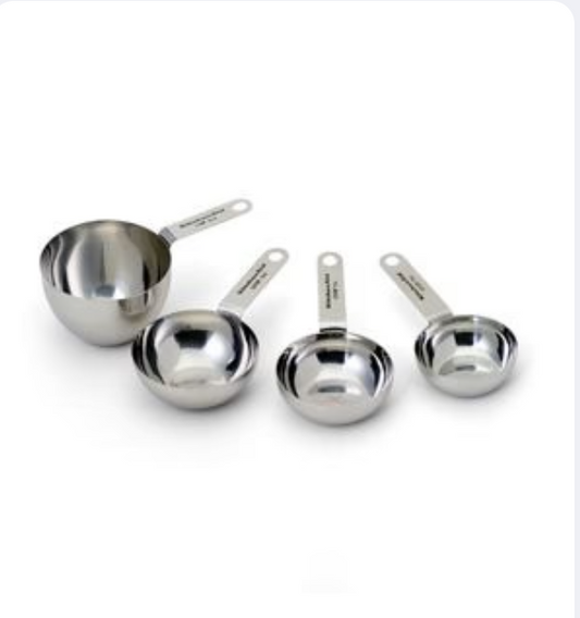 KitchenAid Stainless Steel Measuring Cups (Set of 4)