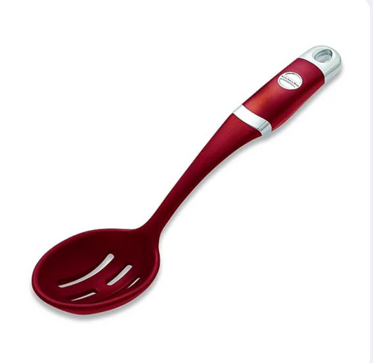 KitchenAid Silicone Slotted Spoon - Empire Red